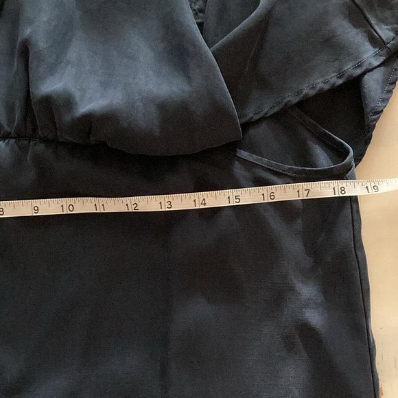 glam Navy Blue Dress, Pockets, Medium - Picture 5 of 9